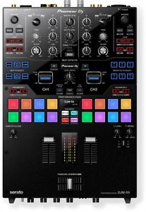 Pioneer DJM-S9 - 2 Channel DJ Scratch Battle Mixer for Serato DJ (Black)