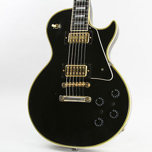 Vintage 1974 Gibson Les Paul Custom Ebony Player's Grade W/ Case