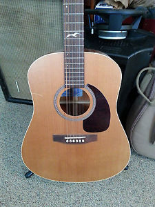 Seagull Artist Mosaic Guitar with Element Pickup by LR Baggs w/case