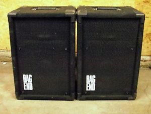 BAG END TAR12jr-c MATCHED PAIR Time Aligned LOUDSPEAKER SET GR8 12" TAR PORTABLE