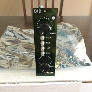 Burl B1D Pre-Amp with Iron Transformer