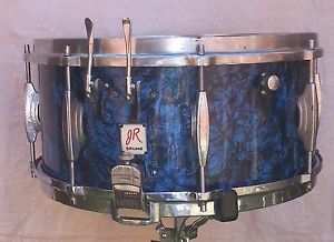 VINTAGE PREMIER DOMINION ACE SNARE DRUM//1930'S//SUPER RARE//TOP COND//L@@@@@@@K