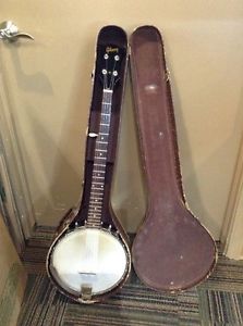 1960 Gibson RB-100 5 String Banjo With Gibson Case