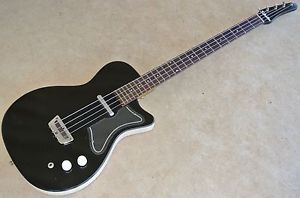 1960 Silvertone by Danelectro Model 1444 Bass with Original Case- Excellent Cond