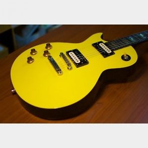 Navigator "Tak Matsumoto Les Paul Yellow" Type Left Hand guitar FROM JAPAN/512