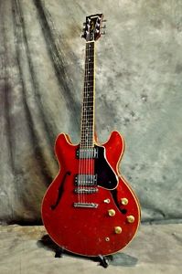 YAMAHA SA-1000 PR "MIJ", 1981, Good condition Japanese vintage semi-hollow w/HC