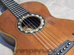 gorgeous all solid PARLOR GUITAR Gitarre parlour guitare Germany 1920s --> LOOK