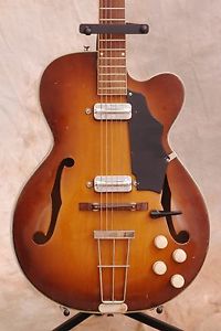 Kay Swingmaster 1960 Honeyburst Beauty Archtop Electric Guitar w/Hard Case!