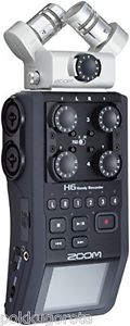 ZOOM H6 Handy Recorder Interchangeable Microphone Linear PCM Recorder