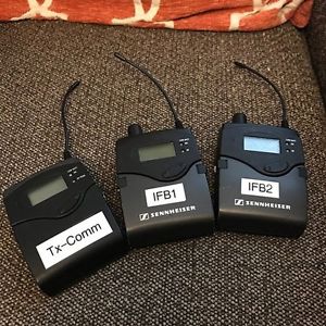 Sennheiser IEM / IFB Kit - EW G3 EK 2000 B Band 600mhz In Ear Monitor
