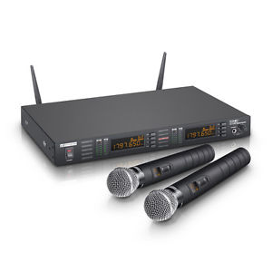 LD Systems 1/2 Receivers 192-Ch UHF Wireless Microphone System (1785 - 1800 MHz)