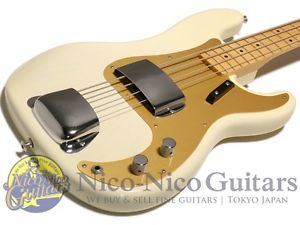 FENDER 2013 NEW AMERICAN VINTAGE '58 PRECISION BLONDE Used Bass Guitar F/S