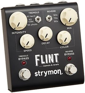 STRYMON FLINT Japan Tremolo Reverb Effects Pedal Musical Music Instrument NEW