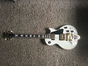 2014 Gibson Les Paul Classic Custom Light Alpine White with Bigsby