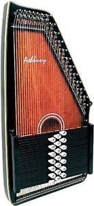 Ashbury GR63004 21 Bar Autoharp Deluxe, Naturale