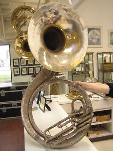 Repairman's Special BUESCHER BBb BRASS SOUSAPHONE made in ELKHART