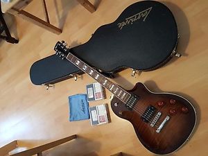Rare LARRIVÉE RS-4 Les Paul, USA, Root Beer, Case, Suhr Doug Aldrich PUs, disc.