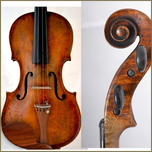 A fine old master violin by Hippolyte Caussin - 1875. - Certified violin
