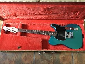 G&L ASAT Classic Electric Guitar Metallic Green Finish w/ Case