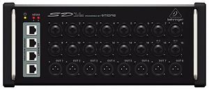 BEHRINGER SD16 INTERFACE STAGE BOX WITH 16 REMOTE CONTROLLABLE MIDAS PREAMPS
