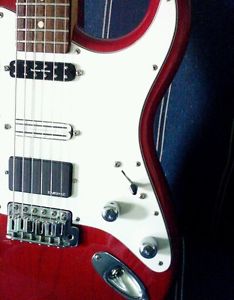 Schecter Red Custom California solid body electric - made in the USA