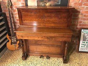 Antique Eavestaff 5 Five Octave Very Small Upright Piano Restored + Can Deliver
