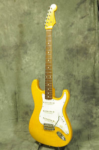 Fender Japan ST62-70NS Photo Flame Natural Made in Japan E-Guitar Free Shipping