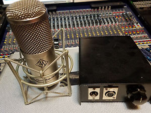 Advanced Audio CM47 Tube Microphone w/ upgraded NOS GE 5-Star tube U47