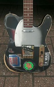 JOE STRUMMER 'IGNORE ALIEN ORDERS' TELECASTER RELIC