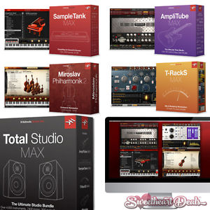IK Multimedia Total Studio Max - Plug-In and Virtual Instrument Software Bundle