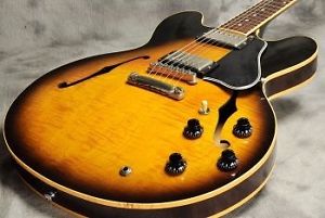 Gibson ES-335 DOT/VS Sun Burst E-Guitar Free Shipping