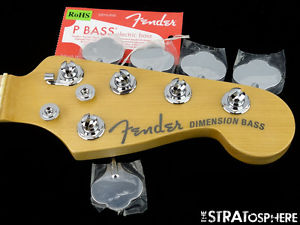 Fender American Elite Dimension Bass V 5 String NECK + TUNERS USA Maple