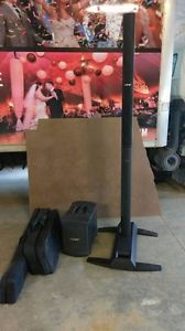 Bose l1 Model 2 speaker tower and B1 sub