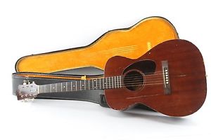 Vintage Guild Guitars M-20 USA Made 6 String Acoustic Guitar SN AH2888 With Case