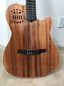 Godin Multiac ACS-SA Nylon String HG Extreme Koa Acoustic-Electric Guitar