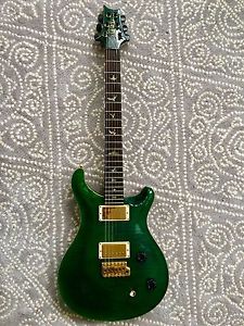 PRS CUSTOM 22 Emerald Green w/ INDIAN ROSEWOOD GOLD. RARE !!! OHSC included