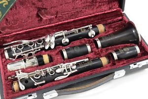 Selmer Clarinet 10S 10-S Used Silver 1970'S Vintage Rare Excellect++