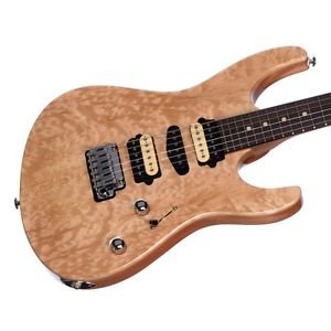 Suhr Guitars Custom Modern Carve Top Quilt - Natural - 24 fret electric guitar!