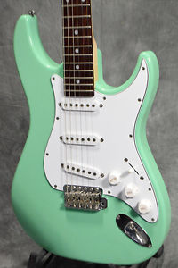 Greco WS-STD, Light Green, GOOD Condition, Electric Guitar w/SC made in japan!