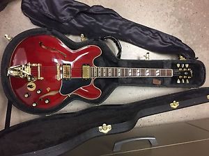 2007 Gibson ES-345 Memphis Bigsby Red