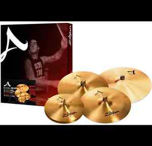 "NEW" A391 Zildjian Cymbal 5pc Box Set 14/16/18/21" / Free Shipping