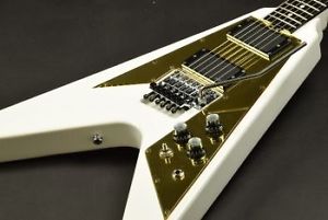 Killer  KG Wishbone-V Snow White 2010 E-Guitar Free Shipping