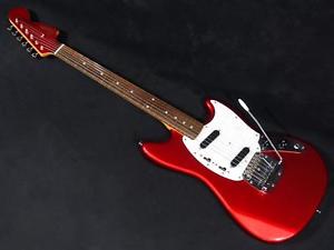 Fender Japan MG69 MH Candy Apple Red Mustang Short Scale E-Guitar Free Shipping