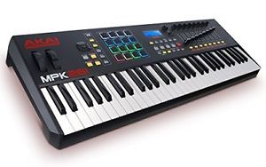 AKAI Professional MPK261 Tastiera MIDI e Controller con 61 Tasti Semi-Pesati, Co