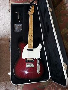 1991 Fender Telecaster Plus Deluxe Firestorm Red
