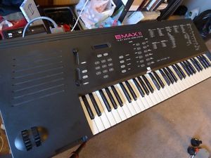 E-mu Emax II Keyboard Sampler Synthesizer with Extras