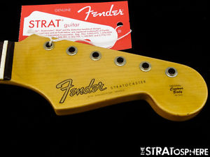 USA Fender Custom Shop Postmodern Relic Stratocaster NECK Strat Rosewood Large C