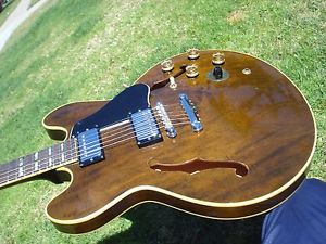 1968 1969 1970 Gibson ES-345 Custom Vintage Stereo Model -  Walnut Brown