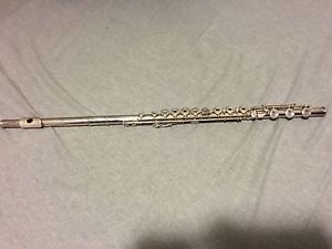 Emerson EF-8B Silver Body Flute