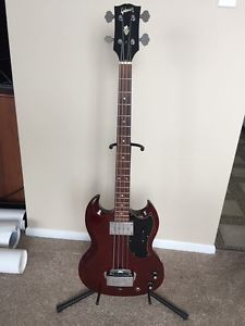 1969 Gibson EB-0 Cherry Red